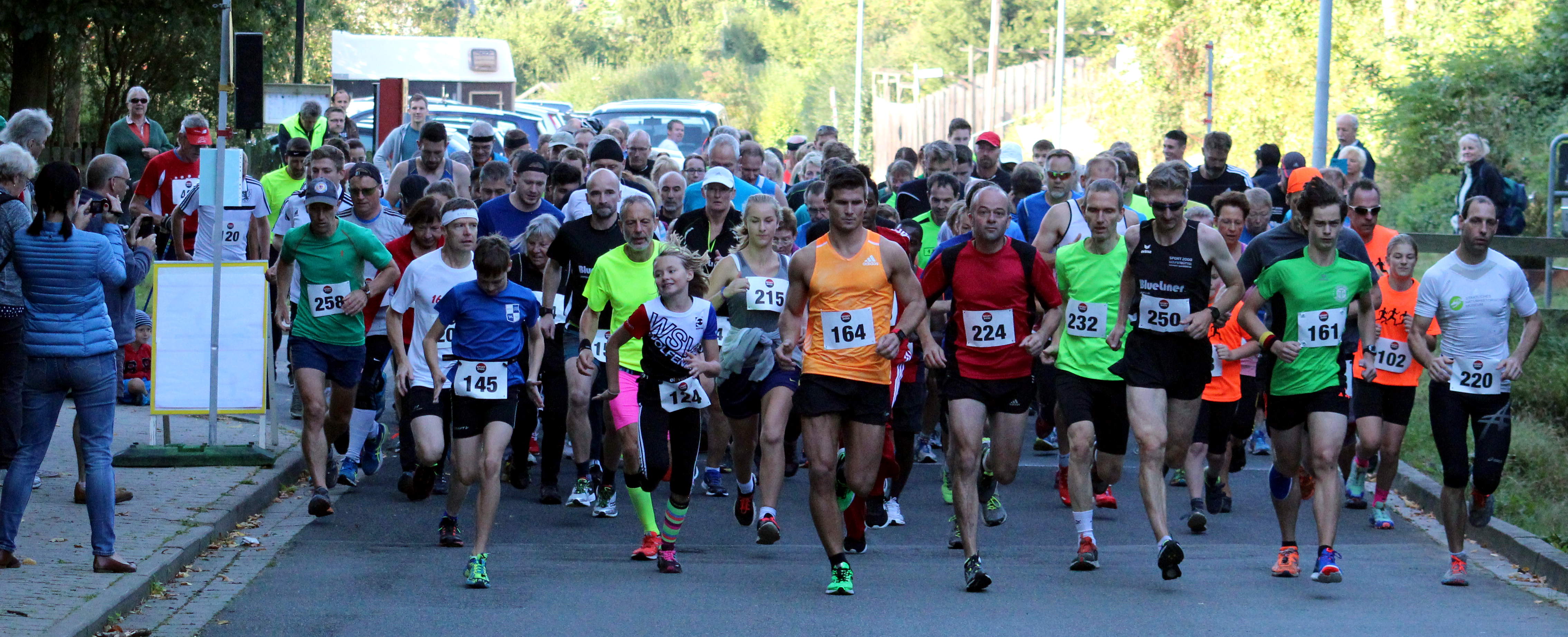 Läufer beim Start