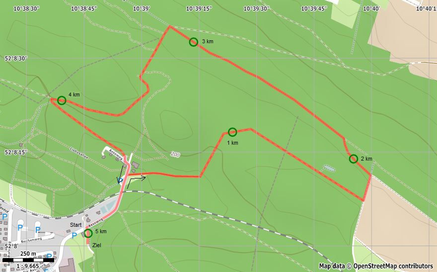 5,1 km-Lauf